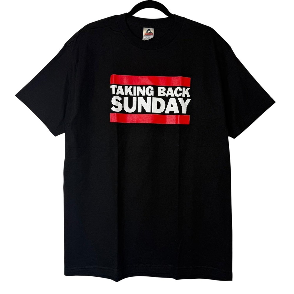 Vintage Taking Back Sunday Concert Album T-Shirt Sz Large 2000s Band Tee